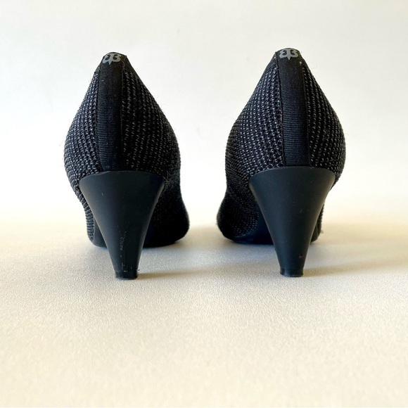 Betabrand Shoes Late To The Gate Heels Pumps Slip On Black Comfort Classic 8.5 - Picture 7 of 14